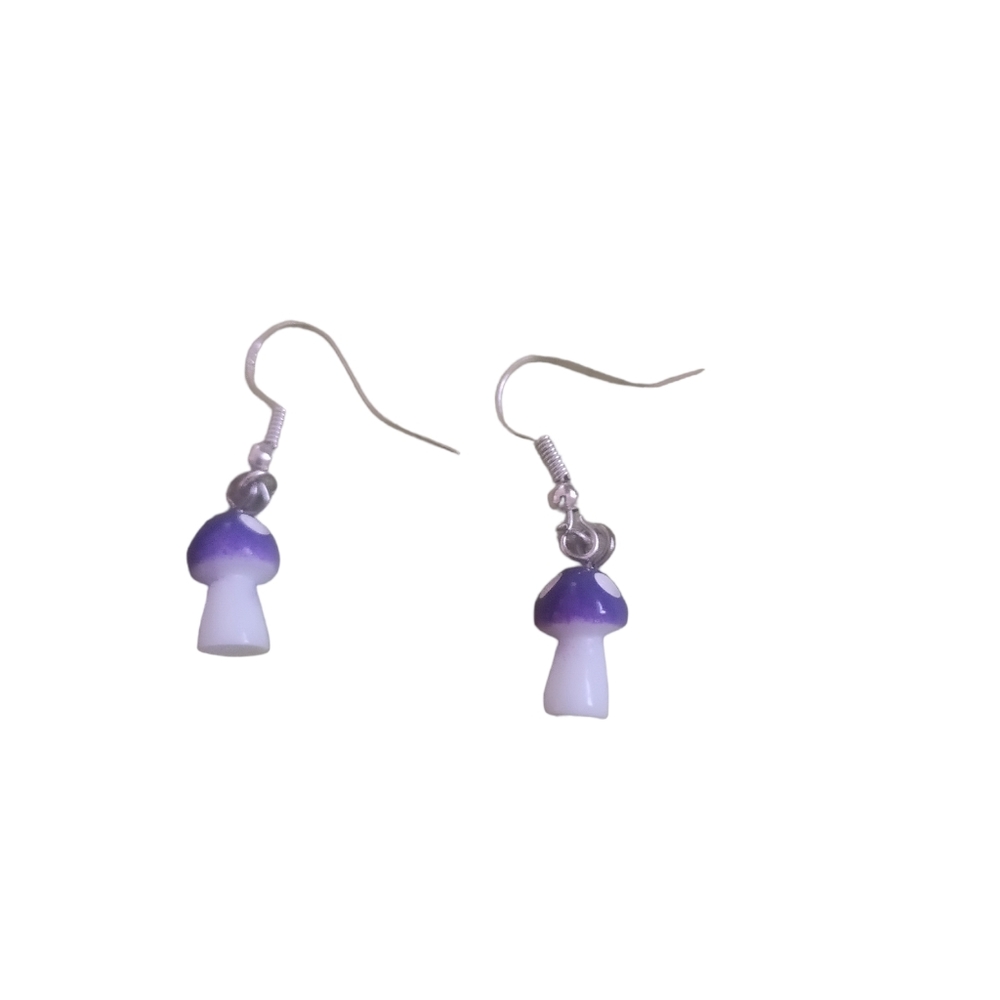 Handmade mushroom Earrings